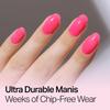 Nailboo Dip Powder for Nails, Pink Lemonade  Hot Pink Nail Dipping Powder, Custom Made with Highly Pigmented Ultra-Fine Formula, No UV Light Needed, DIY Nails at Home for Beginners or Pros, 0.5 oz view 2