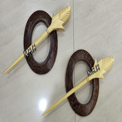 Leave Design Hair Sticks Styling Hair Vintage Hairpin Chopsticks Hairpins Disk Hair Sticks Hair Accessories for Women Girls (Bright Pattern) Set of two