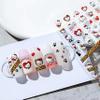 Dedyel Cute Nail Stickers 5D Embossed Cartoon Cat Nail Stickers Kawaii Animal Self-Adhesive Nail Decals for Women Girls Kids Nail Art Decoration view 2