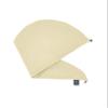 Elizabeth Roberts 100% Cotton T Shirt Hair Towel Wrap Plopping Essential Turban Style Hair Drying Towel for Women and Men All Hair Types and Styles, Cream view 1