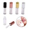40 Packs 1.2 mL Pretty Empty Lip Gloss Tubes Containers, Clear Mini Refillable Lip Balm Bottles with Rubber Inserts and 2 Packs 20ml Syringes 4pcs Funnels for Lip Samples Travel DIY Makeup (4 Colors) view 4