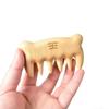 TAN MUJIANG Massage hair Comb Handmade Natural Wood Scalp Massage Lucky Tiger view 3