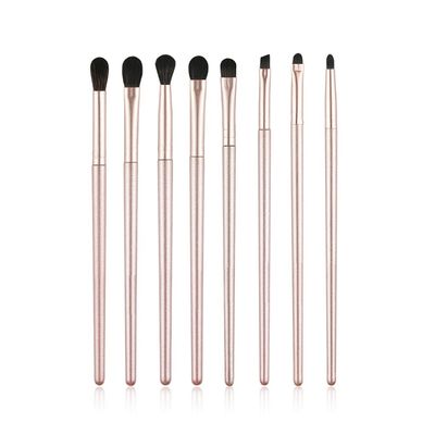 MJWDP 4Pcs/8Pcs Make Up Brushes Set Professional Powder Foundation Blush Makeup Brush Soft Synthetic Hair Contour Pincel (Color : Gold, Size : 8pcs)