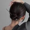 2PCS Hair Stick Abstract Minimalist Irregular Hair Sticks for Buns Punk Metal Hair Chopsticks Chinese Hairpin Hair Accessories for Women view 2