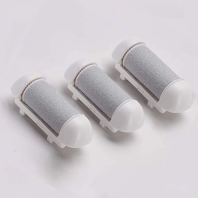 3 Pack Same Rough Replacement Roller Heads for Electric Callus Remover, Foot File Pedicure Tools for Feet Callus Shaver Pedicure Kit (3pcs Regular Coarse)