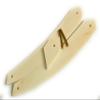 Handmade Camel Bone Straight Razor Scales Razor Handles With Hardware view 3