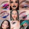 Eye Body Face Black Gems Jewels Rhinestone Stickers Acrylic Self Adhesive Crystal Makeup Diamonds Face Tattoo Stick Gems for Women Festival Accessory DIY Crafts and Nail Art Decorations 3 Sheets view 3