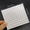 Eye Body Face Black Gems Jewels Rhinestone Stickers Acrylic Self Adhesive Crystal Makeup Diamonds Face Tattoo Stick Gems for Women Festival Accessory DIY Crafts and Nail Art Decorations 3 Sheets view 4