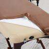 ARTABLE Massage Table Protection Cover Universal Fabric Fitted PU Vinyl Leather Bed Sheet Tables 28-32" Wide Fits Round&Square Corner Tables 1 Count (Coffee, 30 x 70 Inch) view 3
