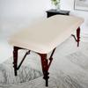 ARTABLE Massage Table Protection Cover Universal Fabric Fitted PU Vinyl Leather Bed Sheet Tables 28-32" Wide Fits Round&Square Corner Tables 1 Count (Beige, 30 x 70 Inch) view 2