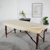 ARTABLE Massage Table Protection Cover Universal Fabric Fitted PU Vinyl Leather Bed Sheet Tables 28-32" Wide Fits Round&Square Corner Tables 1 Count (Beige, 30 x 70 Inch) view 4