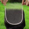 BEEOS 6x6 Skinlike Real HD Lace Closure Only, Deep Wave 0.10mm Ultra-thin Invisible Swiss HD Lace Pre Plucked Virgin Human Hair Closure Natural Black Color 16 Inch view 1
