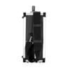 Professional Barber Case with Code Lock, Salon Hair Cutting Storage Organizer Kit Stylist Tool Box Traveling Case for Clippers Trimmers Blades Shears Combs Brushes (Black+White) view 4