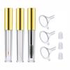 3.5ml Empty Mascara Tube, Lip Gloss Tube and Eyeliner Tube Kit for DIY Cosmetics, Come with 3 Pcs Rubber Inserts and Funnels view 1