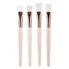 TEONEI Facial Mask Brush Soft Makeup Brushes Wooden Handle Mask Applicator Brushes Face Brushes Cosmetic Tools,4Pcs view 1