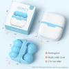 Hanmier Ice Roller for Face Ice Face Roller Cold Therapy Tools, Cold Facial Ice Roller Massager for Eye Puffiness, Migraine, TMJ Pain Relief & Minor Injury, Skin Care Products (Blue) view 2