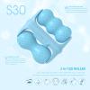 Hanmier Ice Roller for Face Ice Face Roller Cold Therapy Tools, Cold Facial Ice Roller Massager for Eye Puffiness, Migraine, TMJ Pain Relief & Minor Injury, Skin Care Products (Blue) view 3