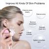 Beomeen Face Brush 2 in 1, Facial Cleansing Exfoliating Brush with Ultra Fine Soft Bristles for Pore Deep Cleansing Silicone Double Side Face Wash Scrub Brush for Skin Care, Gold view 4
