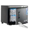 Hot Towel Warmer Cabinet with LED Light - JXSDLIY 23L Large Capacity Towel Cabinet for Bathroom 2-in-1 Professional Hot Towel Warmers for Facials SPA Massage Salon Heats Up Quick Towel Heater (black) view 1