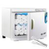 Hot Towel Warmer Cabinet with LED Light - JXSDLIY 23L Large Capacity Towel Cabinet for Bathroom 2-in-1 Professional Hot Towel Warmers for Facials SPA Massage Salon Heats Up Quick Towel Heater (white) view 1