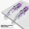 Wormhole Tattoo Cartridge Needles, 50pcs Mixed Sizes Disposable Tattoo Needles 5RL 7RL 9RL 5RS 7RS 9RS 15M1 21M1 15RM 21RM for Tattoo Pen Cartridge Machine (RL&RS&M1&RM) view 4