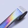 1roll NailMAD Fishscale Nail Foils 100M4CM Nail Transfer Foils Hot Stamping DIY Fishing Lures (JK4) view 3