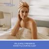 Sleep & Glow Silk Hair Turban Luxury Cap for Sleeping Double Layered 100% Natural Mulberry Silk Night Hair Bonnet for Healthy and Shiny Hair (Caramel) view 2