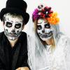 BESPORTBLE Halloween Decor Black Flower Skull Flower Headband Halloween Day of The Dead Floral Headband Gothic Skeleton Hair Accessory for Women and Girls Costumes view 4