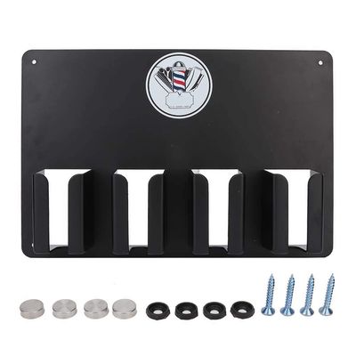 Hair Clipper Holder, Wall Mounted Rack Hair Clipper Stand Barber Clipper Holder Rack Storage Electric Hair Clipper Storage Rack Barber Clipper Organizer Salon Accessories Hair Trimmer Cutter Stand