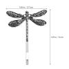 LALAFINA 4Pcs Vintage Dragonfly Hair Clips Dragonfly Bobby Pins Side Clip Wedding Hair Clips Vintage Bobby Pins for Women Wedding, Ancient Silver view 4