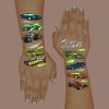 xo, Fetti Cars Glow in Dark Temporary Tattoos for Kids - 42 pcs | Monster Truck Birthday Party Supplies, Race Car Favors Decorations view 4