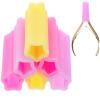 6Pcs Silicone Cuticle silicone cuticle cover protector nail nippers sleeve Nippers Cover (Random Color)) view 1
