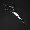 Professional Hair Cutting Shears, 6inch Professional Japan 440c steel Upscale Silver hair scissors haircut thinning barber cutting shears hairdressing scissors (Color : Set with bag) view 4
