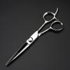 Professional Hair Cutting Shears, 6inch Professional Japan 440c steel scissor Silver hair scissors cutting barber haircut thinning shears hairdresser scissors (Color : Set) view 2