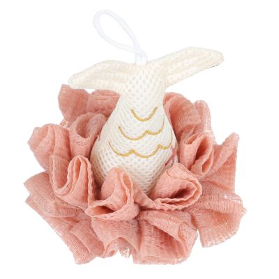 Beavorty Bath Loofah Sponge Bath Sponge Shower loofah Sponge exfoliating loofah Sponge Mermaid Tail Shower