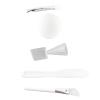 Face Mask Bowl And Brush Set,Face Mask Bowl And Brush Set,Face Mask Mixing Bowl Set, Mask Bowl and Brush Set, DIY Facemask Mixing Tool Kit wIth Measuring Cup Spoon Scraper Soft Brush Silicone Brush view 1