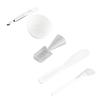 Face Mask Bowl And Brush Set,Face Mask Bowl And Brush Set,Face Mask Mixing Bowl Set, Mask Bowl and Brush Set, DIY Facemask Mixing Tool Kit wIth Measuring Cup Spoon Scraper Soft Brush Silicone Brush view 4