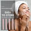 LALAFINA 120pcs Compressed Face Wash Exfoliating Sponge Face Makeup Remover Pad Cleaning Accessory view 2