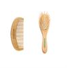 GranNaturals Wooden Comb and Small Travel Hair Brush view 1