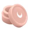 Brando Moon Silicone Wax Case Pink 5pcs - Round Wax Silicone Containers Non-stick Oil Jars - Multi-Use Storage Jars 5ml view 1