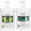 Advanced Clinicals Unscented Collagen Body Cream & Face Moisturizer + Green Coffee Bean Oil Thermo - Firming Body Cream For Women & Men Helps Reduce Appearance Of Cellulite Prone Skin & Dry Skin, 2pc view 1