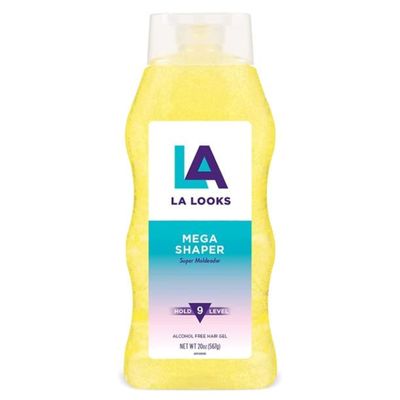 L.A. LOOKS Styling Gel Mega Mega Hold, 20 oz (Pack of 2)