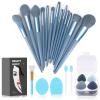 Koccido Makeup Brushes 22 Pcs Makeup Kit,Foundation Brush Eyeshadow Brush Make up Brushes Set (Blue, 22 Piece Set) view 1