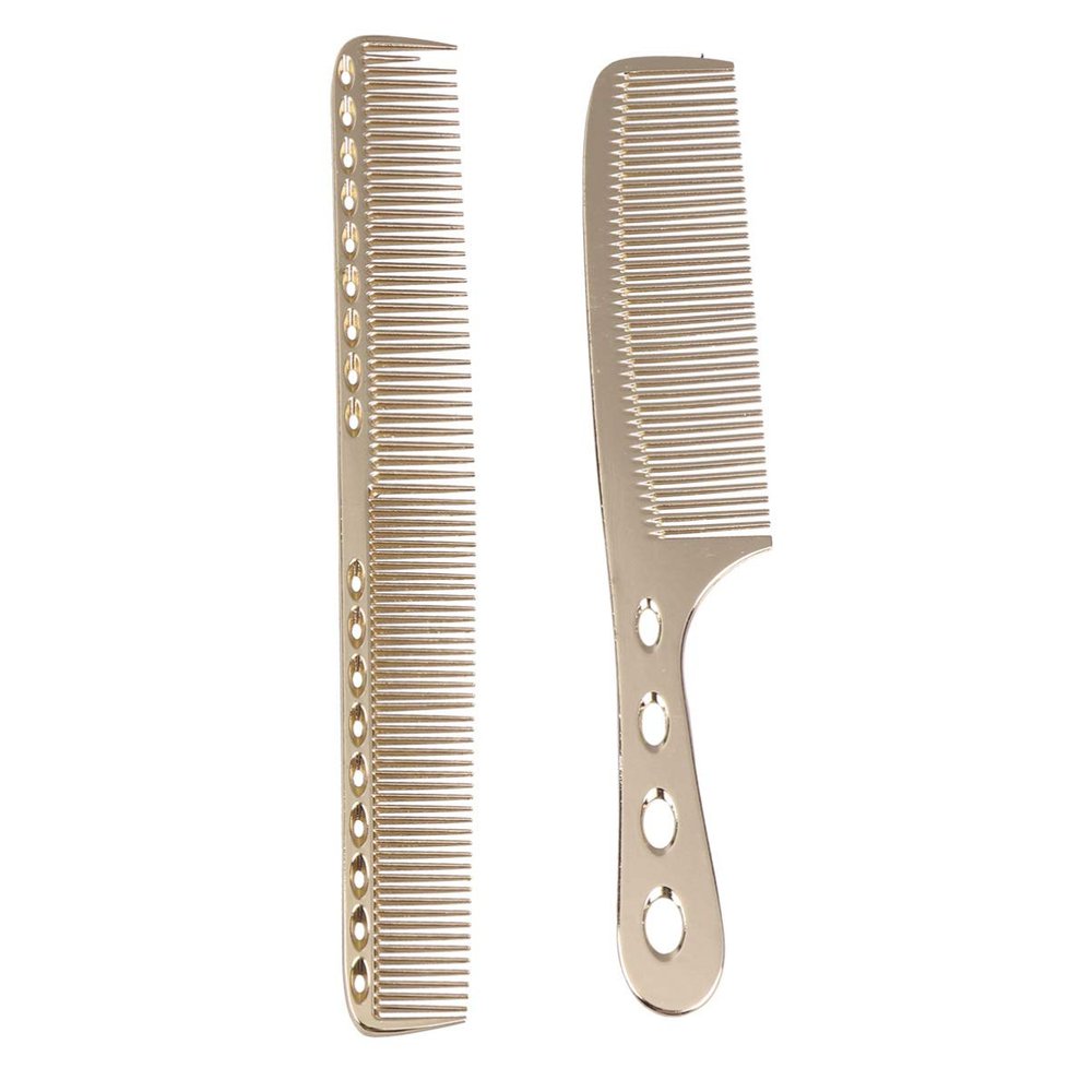 LALAFINA Mens Hair Clippers Carbon Fine Cutting carbon fine cutting comb hairdressing comb set master barber comb Comb Hair Styling Accessories