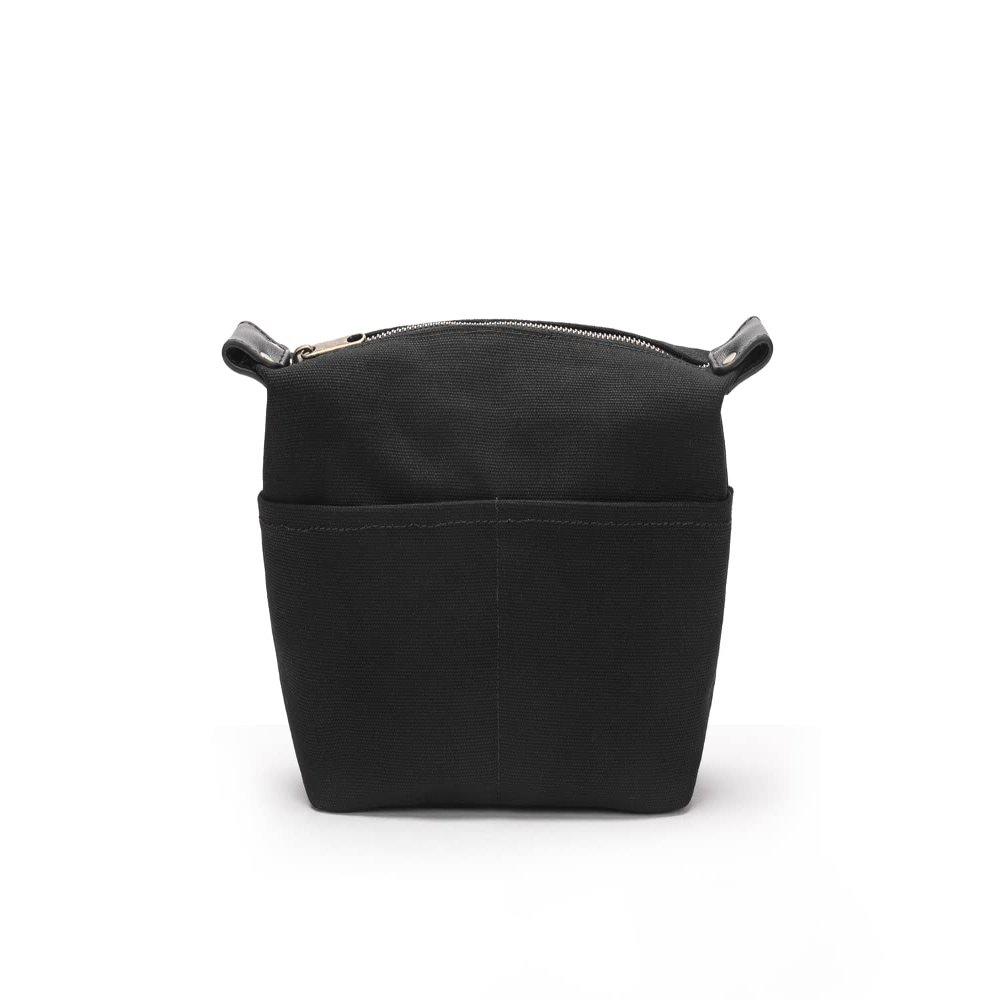 YONBEN Insert Storage Bag Purse Organizer and Cosmetic Travel Bags for Women Makeup Bag with Compartments Three Sizes Cotton Canvas built-in compartments functiona and fashionable