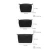 YONBEN Insert Storage Bag Purse Organizer and Cosmetic Travel Bags for Women Makeup Bag with Compartments Three Sizes Cotton Canvas built-in compartments functiona and fashionable view 2