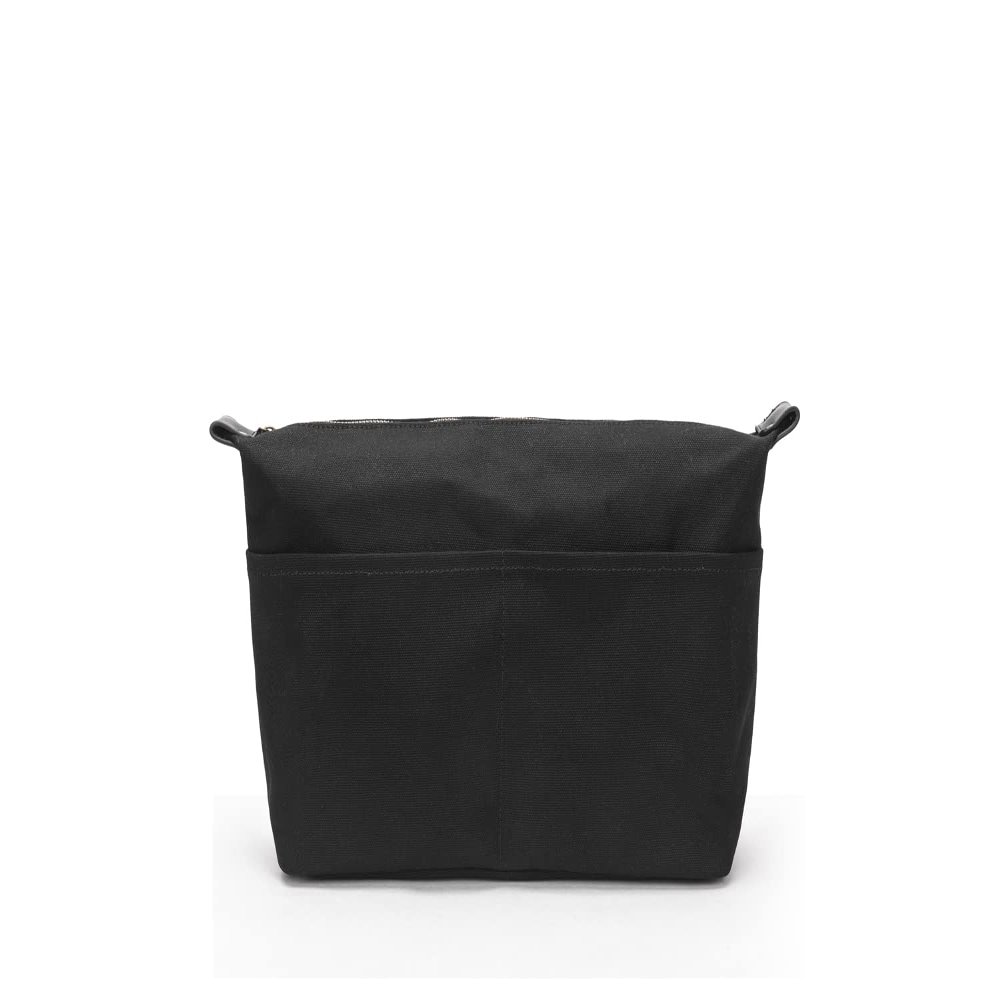 YONBEN Insert Storage Bag Purse Organizer and Cosmetic Travel Bags for Women Makeup Bag with Compartments Three Sizes Cotton Canvas built-in compartments functiona and fashionable