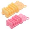 FRCOLOR 2pcs Hand and Nail Brush for Boys and Girls Soft and Flexible Nail Cleaning Tool for Dirt Removal Bathroom Office Kitchen Colors view 1
