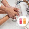 FRCOLOR 2pcs Hand and Nail Brush for Boys and Girls Soft and Flexible Nail Cleaning Tool for Dirt Removal Bathroom Office Kitchen Colors view 2