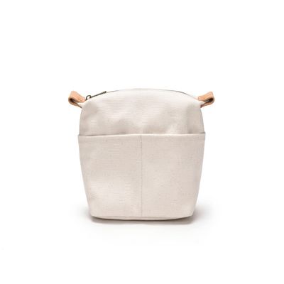 YONBEN Insert Storage Bag Purse Organizer and Cosmetic Travel Bags for Women Makeup Bag with Compartments Three Sizes Cotton Canvas built-in compartments functiona and fashionable